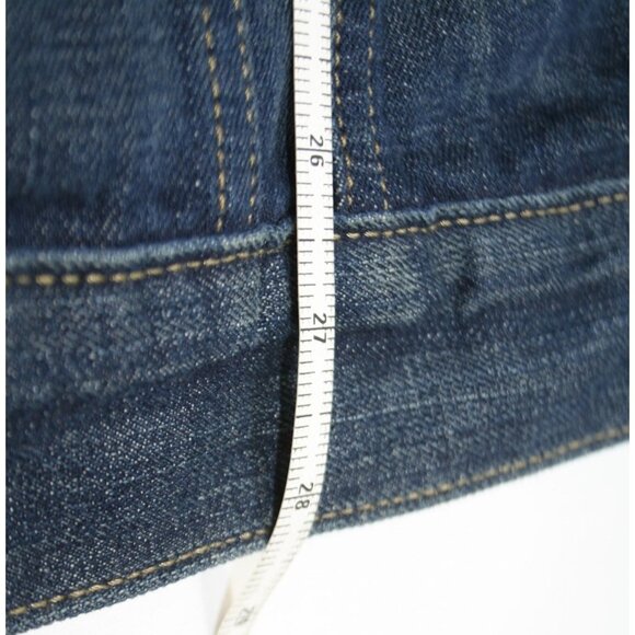 Levis S40116 Trucker Denim Jacket XL Dark Wash Classic Americana Jean Jacket - Picture 10 of 10